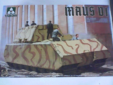 MAUS 01 WWII GERMAN SUPER HEAVY TANK 1/35