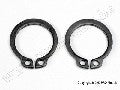 Rings, retainer (snap rings) (14mm) (2)