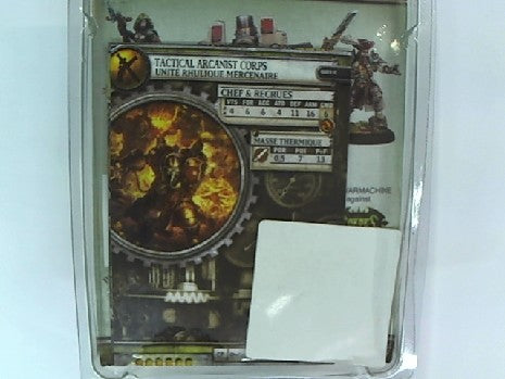 Tactical Arcanist Corps - Figurine Militaire WARMACHINE