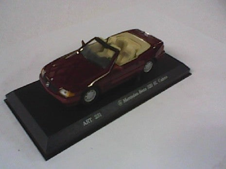 MERCEDES 320 SL CABRIO ROUGE