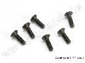 Screws, 2.5x8 countersunk machine (hex drive) (6)