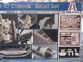 Set de Détails CH-47 Chinook 1/48 - Maquette Italeri