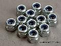 Nuts, 3mm nylon locking (12)