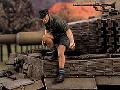OFFICIER PANZER SORTANT 1/35