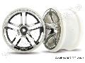 Wheels, Jato Twin-Spoke 2.8" (chrome) (electric rear) (2)