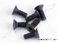 Screws, 3x8mm countersunk machine (6) (hex drive)