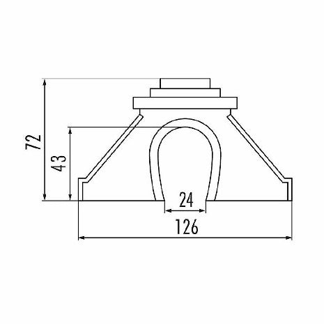 Entrée de Tunnel N Simple - Décor pour Modélisme Ferroviaire