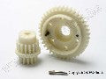 Gear set, 2-speed close ratio (2nd speed gear 40T, 13T-16T input