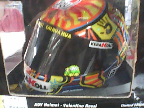 CASQUE AGV ROSSI 2008 1/2