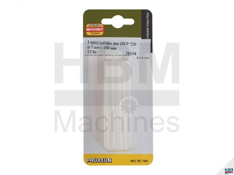 Batons de colle Ï 7 mm pour HKP 220 livrÚ par 12 batons