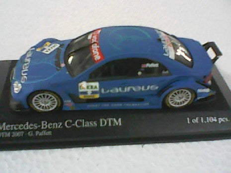 MERCEDES CLASS C DTM 2007 PERSSON MSP G.PAFFET 1/43