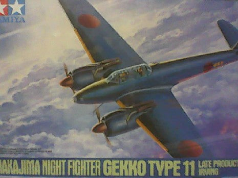 Maquette d'Avion Nakajima Night Fighter Gekko Type 11 1/48 - Tamiya