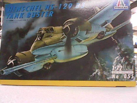 HENSCHEL HS-129 B3  TANK BUSTER 1/72