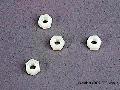 4mm nylon wheel nuts (4)