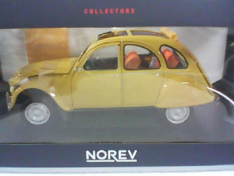 CITROEN 2CV 6 CLUB 1979 JAUNE MIMOSA 1/18