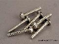 Screws, 3x18mm washerhead self-tapping (6)