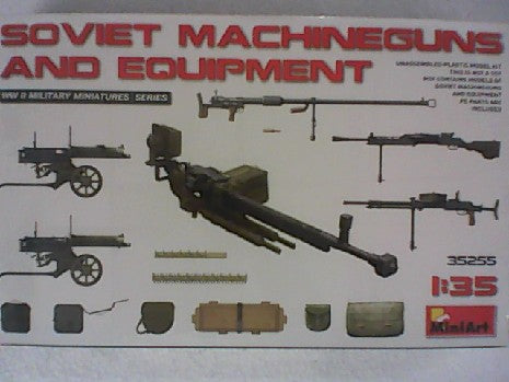 SOVIET MACHINEGUNS AND AQUIPEMENT 1/35