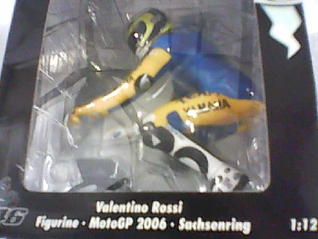 FIGURINE RIDING ROSSI 1/12