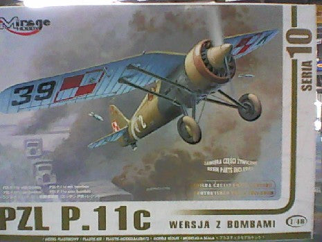 PZL P-11C WERSJA Z BOMBAMI 1/48