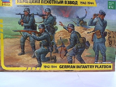 INFANTERIE ALLEMANDE PLATOON 42-44 1/72