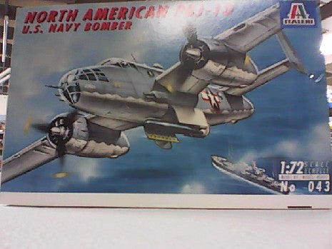 NORTH AMERICAN PBJ-1D US NAVY BOMBER 1/72
