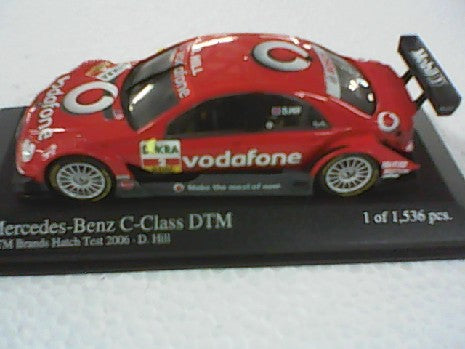 MERCEDES BENZ CLASSE C TEAM AMG D.HILL 1/43