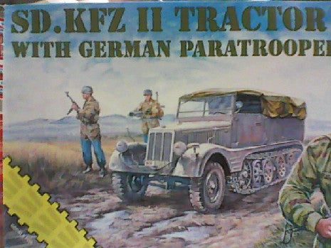 SD.KFZ II TRACTOR GERMAN PARATROOPS 1/72