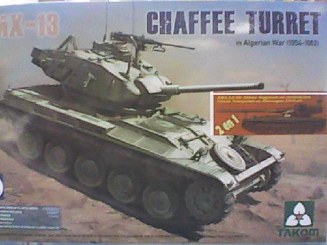 AMX-13 TOURELLE CHAFFEE GUERRE D ALGERIE 1954-1960 1/35