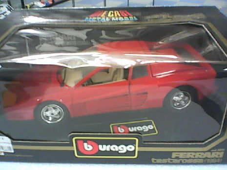 FERRARI TESTAROSSA 1984 1/18 ROUGE