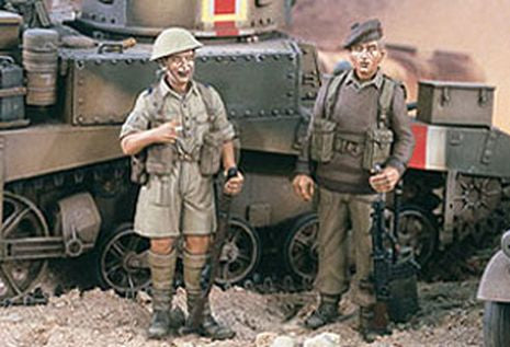 DESERT RATS WW2 (2 fig) 1/35