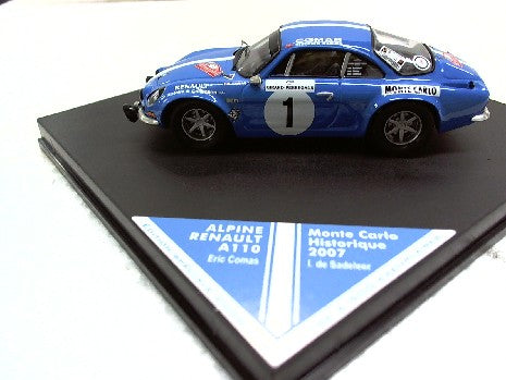 ALPINE RENAULT A110 MONTE CARLO HISTORIQUE 2007 1/43