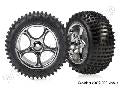 Tires, Alias 2.2" (rear) (2)/ foam inserts (Bandit) (soft compou