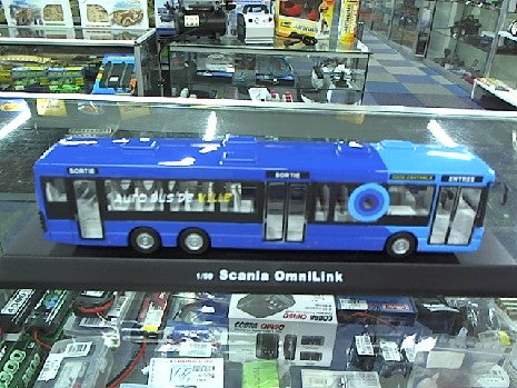 SCANIA OMNIBUS BLEU FRANCAIS 1/43