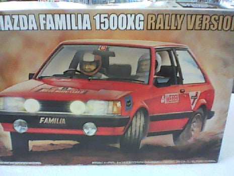MAZDA FAMILIA 1500 XG RALLY 1/24