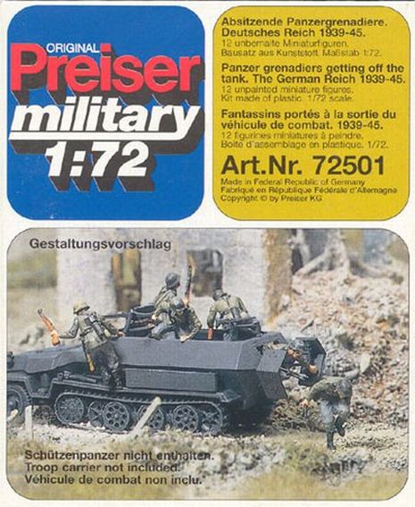 PANZERGRENADIERS 1/72