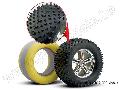 SportTraxx tires, medium compound (1 pair) (tires only)