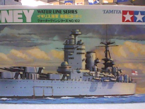 BRITISH BATTLESHIP RONEY 1/700