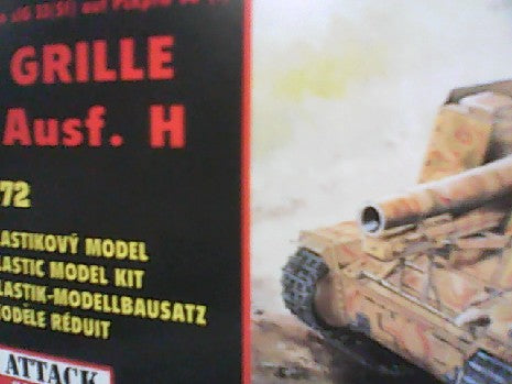 CANON AUTOMOTEUR "GRILLE" Ausf. H 1/72e