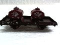 WAGON PLAT OCEM 29 EPOQU 3 + 2 CONTENEUR LOUIS CHARLES BEZIER HO
