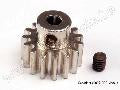 Gear, 15-T pinion (32-p) (mach. steel)/ set screw
