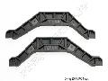 Chassis braces, lower (black) (2)