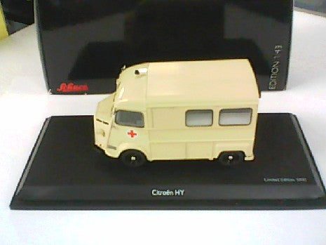 CITROEN HY BUS ROTES KREUZ AMBULANCE COULEUR CREME 1/43