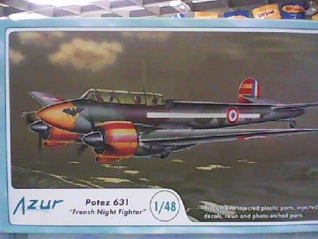 POTEZ 631 "FRENCH NIGHT FIGHTER " 1/48