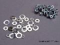 Nut set, lock nuts (3mm (11) and 4mm(7)) & washer set