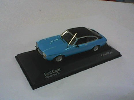 FORD CAPRI II 1974 BLEU 1/43