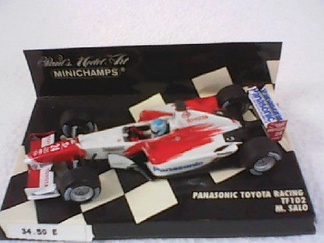 MINICHAMPS TOYOTA TF102 M.SALO - Modèle de Formule 1 1/43