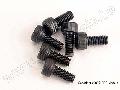 Screws, 2.5x6mm cap-head machine (hex drive) (6)