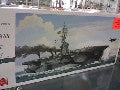Maquette du porte-avions USS GAMBIER BAY CV-73 au 1/350