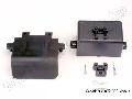 Bumper (rear)/ battery box/ body clips (2), EZ-Start mount, 3x10