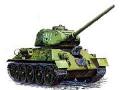 TANK SOVIET.34/85